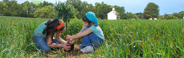 Children at Tryon Farm